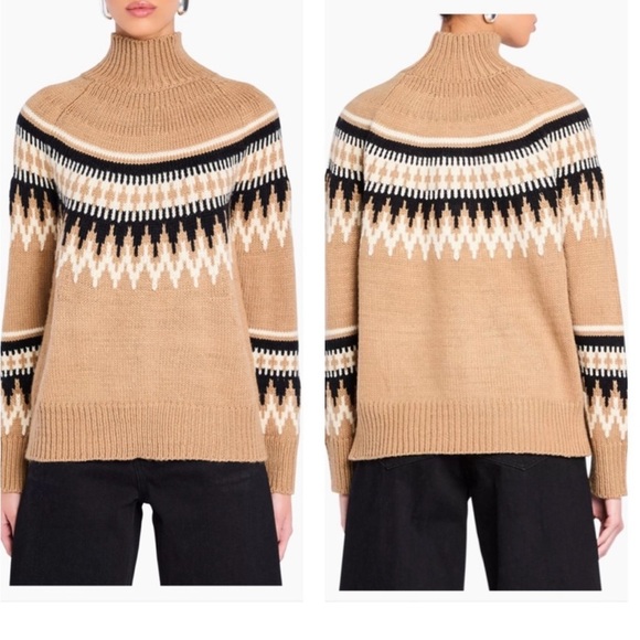 SER.O.YA Everest Sweater in Tan New with Tags! - Picture 4 of 13